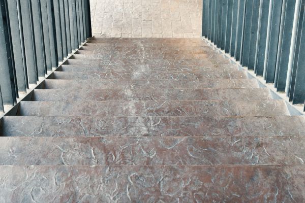 Cost of Concrete Stair Stamping in Louisville