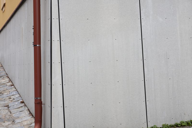 Colored Cement Installation